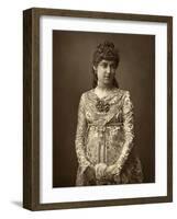 Angela Fenton, British Actress, 1887-Ernest Barraud-Framed Photographic Print