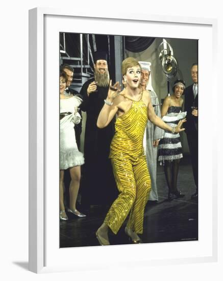 Angela Lansbury Opens on Broadway in "Mame" to a Standing Ovation-Bill Ray-Framed Premium Photographic Print