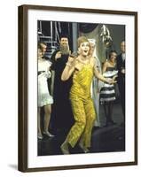 Angela Lansbury Opens on Broadway in "Mame" to a Standing Ovation-Bill Ray-Framed Premium Photographic Print