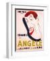 Angele, French poster art, Fernandel, 1934-null-Framed Art Print