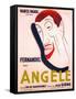 Angele, French poster art, Fernandel, 1934-null-Framed Stretched Canvas