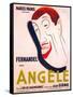 Angele, French poster art, Fernandel, 1934-null-Framed Stretched Canvas