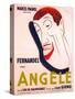 Angele, French poster art, Fernandel, 1934-null-Stretched Canvas