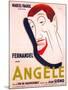 Angele, French poster art, Fernandel, 1934-null-Mounted Art Print