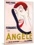 Angele, French poster art, Fernandel, 1934-null-Mounted Art Print