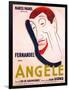 Angele, French poster art, Fernandel, 1934-null-Framed Art Print