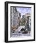 Angeles Flight, Ca. 1926-Stanton Manolakas-Framed Giclee Print