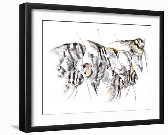 Angelfish-Suren Nersisyan-Framed Art Print