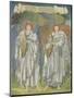 Angeli Laudantes-Edward Burne-Jones-Mounted Giclee Print