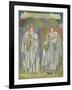 Angeli Laudantes-Edward Burne-Jones-Framed Giclee Print