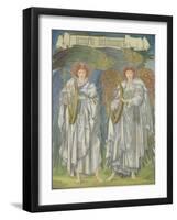 Angeli Laudantes-Edward Burne-Jones-Framed Giclee Print