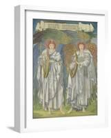 Angeli Laudantes-Edward Burne-Jones-Framed Giclee Print