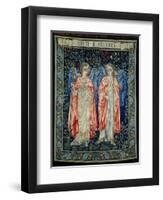 Angeli Ministrantes, 1894 (Tapestry)-Edward Burne-Jones-Framed Giclee Print