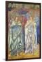 Angeli Ministrantes (Design for a Window in Salisbury Cathedral)-Edward Burne-Jones-Framed Giclee Print