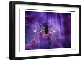 Angelic Blessing-null-Framed Art Print