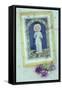 Angelic Child-Den Reader-Framed Stretched Canvas