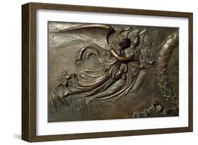 Angelic Figures, Detail of Front Facade of San Zenobi's Tomb-Lorenzo Ghiberti-Framed Giclee Print