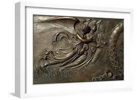 Angelic Figures, Detail of Front Facade of San Zenobi's Tomb-Lorenzo Ghiberti-Framed Giclee Print