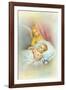 Angelic Slumber II-The Victorian Collection-Framed Giclee Print