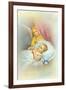 Angelic Slumber II-The Victorian Collection-Framed Giclee Print