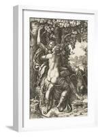 Angelica and Medoro, C.1570-Giorgio Ghisi-Framed Giclee Print