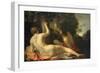 Angelica and Medoro, c.1630-Jacques Blanchard-Framed Giclee Print