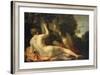 Angelica and Medoro, c.1630-Jacques Blanchard-Framed Giclee Print
