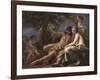 Angelica and Medoro-Sebastiano Ricci-Framed Giclee Print