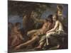 Angelica and Medoro-Sebastiano Ricci-Mounted Giclee Print