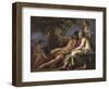 Angelica and Medoro-Sebastiano Ricci-Framed Giclee Print