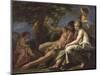 Angelica and Medoro-Sebastiano Ricci-Mounted Giclee Print