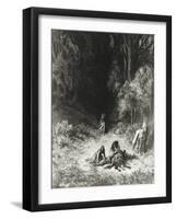 Angelica Comforts Sacripante, from the Frenzy of Orlando-Paul Jonnard-Framed Giclee Print