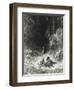 Angelica Comforts Sacripante, from the Frenzy of Orlando-Paul Jonnard-Framed Giclee Print