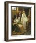 Angelica Kauffmann Visits Mr. Reynolds' Studio-Margaret Isabel Dicksee-Framed Giclee Print