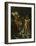 Angelica Saved by Ruggiero, 1819-1839-Jean-Auguste-Dominique Ingres-Framed Giclee Print