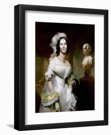 Angelica Singleton Van Buren (Mrs. Abraham Van Buren)-Henry Inman-Framed Giclee Print