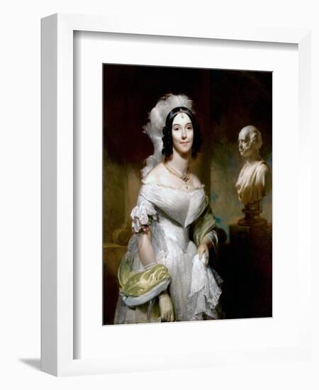 Angelica Singleton Van Buren (Mrs. Abraham Van Buren)-Henry Inman-Framed Giclee Print