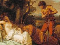 Virgil Reading the Aeneid to Augustus and Octavia, 1788-Angelika Kauffmann-Giclee Print