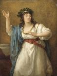 Portrait of a Lady as a Vestal Virgin, 1782-Angelika Kauffmann-Laminated Giclee Print