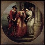 The Parting of Abelard and Heloise, before 1780-Angelika Kauffmann-Giclee Print