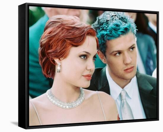 Angelina Jolie & Ryan Phillippe-null-Framed Stretched Canvas