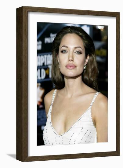 Angelina Jolie-null-Framed Art Print