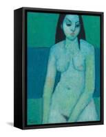 Angelina Nude-Endre Roder-Framed Stretched Canvas