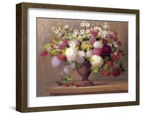 Angelina's Flowers I-Welby-Framed Art Print