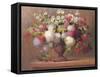 Angelina's Flowers I-Welby-Framed Stretched Canvas