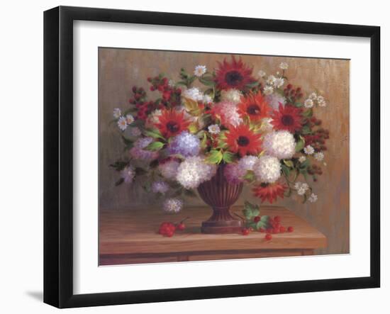 Angelina's Flowers II-Welby-Framed Art Print