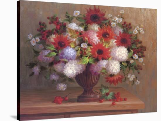 Angelina's Flowers II-Welby-Stretched Canvas