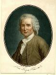 Portrait of Jean-Jacques Rousseau (1712-177), 1791-Angélique Allais-Giclee Print