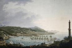 Arrival of Maria Theresa of Austria in Genoa, August 22, 1815-Angelo Antonio Cignaroli-Giclee Print