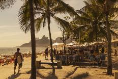 Beach and Cafe, Rio De Janeiro, Brazil, South America-Angelo-Photographic Print